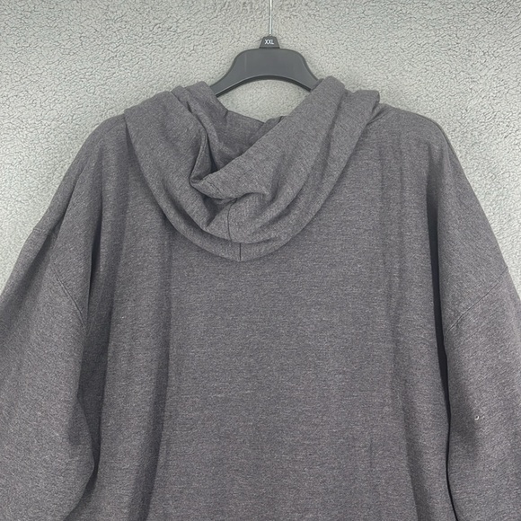 Majestic gray Houston Texans hoodie long sleeve kangaroo pocket men’s 4XL shirt - Picture 13 of 14